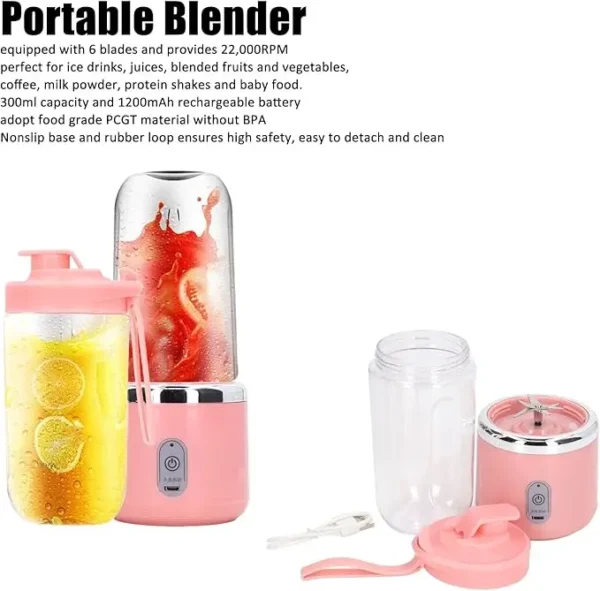 Fenteer Mini Juicer Machine - Image 9